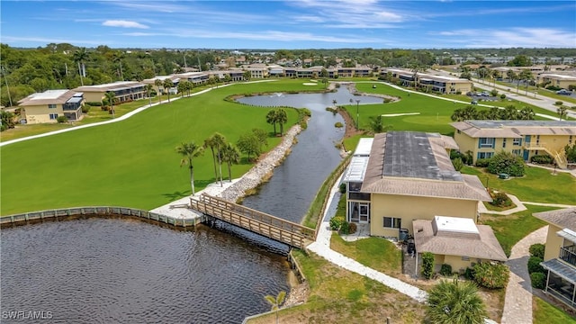 300 Palm Dr Unit 402, Naples, FL 34112 - aerial view of residential area with a nearby body of water