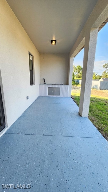 1214 Hibiscus Ave, Lehigh Acres, FL 33972 - view of patio / terrace