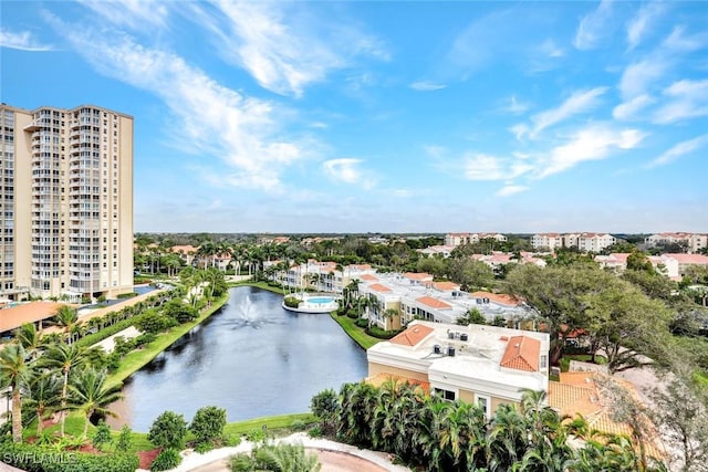 6573 Marissa Loop Unit 303, Naples, FL 34108 - aerial view of a large body of water and apartment complex / building
