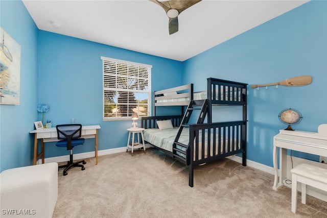 6619 Marbella Dr, Naples, FL 34105 - bedroom featuring carpet, baseboards, and a desk