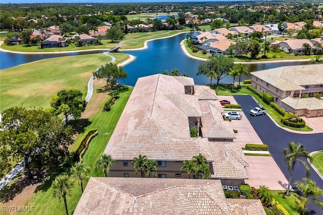 9087 Michael Cir Unit 9, Naples, FL 34113 - aerial view of residential area with a nearby body of water