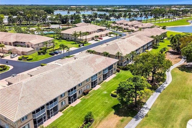 9087 Michael Cir Unit 9, Naples, FL 34113 - drone / aerial view of a nearby body of water
