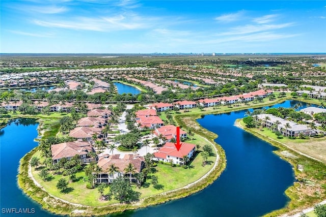3159 Serena Ln Unit 102, Naples, FL 34114 - aerial perspective of suburban area with a nearby body of water