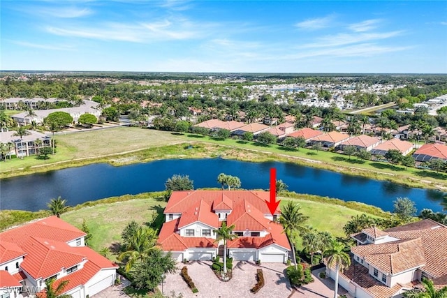 3159 Serena Ln Unit 102, Naples, FL 34114 - aerial view of residential area with a nearby body of water