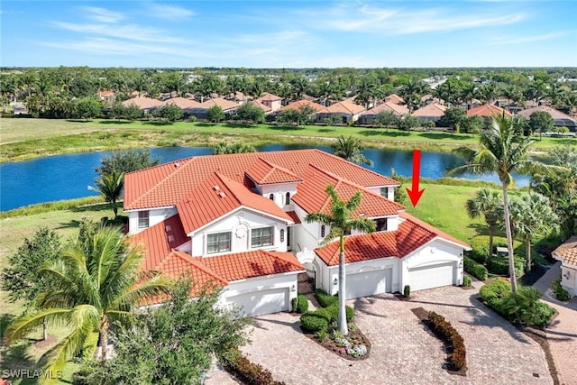 3159 Serena Ln Unit 102, Naples, FL 34114 - view from above of property with a nearby body of water