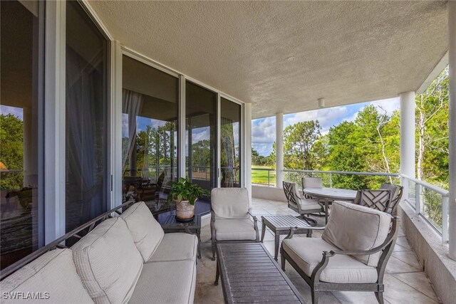 2630 Grey Oaks Dr N Unit B18, Naples, FL 34105 - sunroom featuring healthy amount of natural light