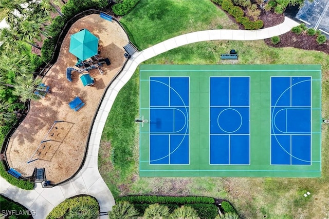 drone / aerial view