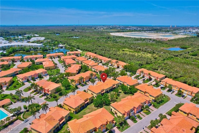 9820 Healthpark Cir Unit 101, Fort Myers, FL 33908 - aerial perspective of suburban area featuring a large body of water