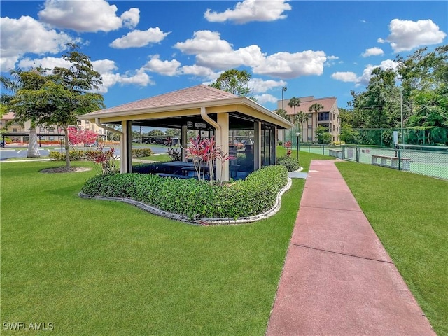 13264 White Marsh Ln Unit 3318, Fort Myers, FL 33912 - view of home's community featuring a gazebo