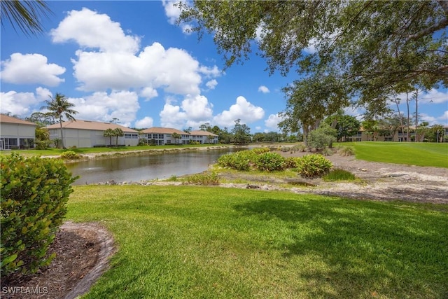 water view with nearby suburban area