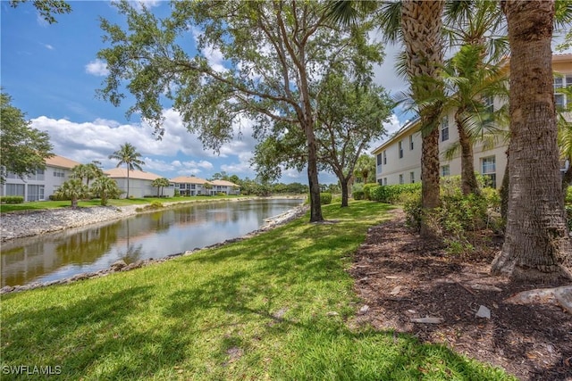 water view with nearby suburban area