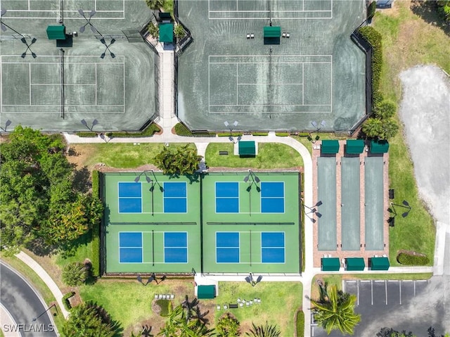 drone / aerial view