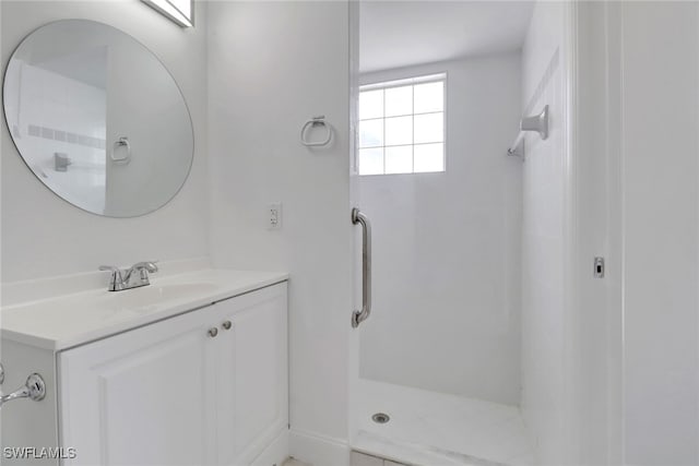 18298 Hepatica Rd, Fort Myers, FL 33967 - bathroom with vanity and a shower