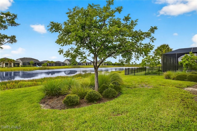 17672 Silverspur Dr, Punta Gorda, FL 33982 - view of yard featuring a water view and a residential view