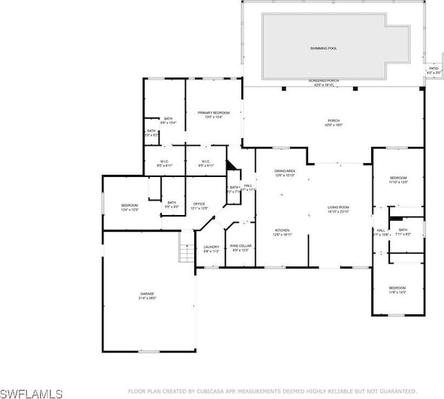 24131 Cock Robin Ln, Bonita Springs, FL 34135 - floor plan / room layout