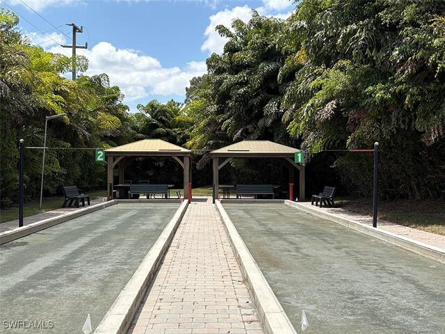 view of street with sidewalks