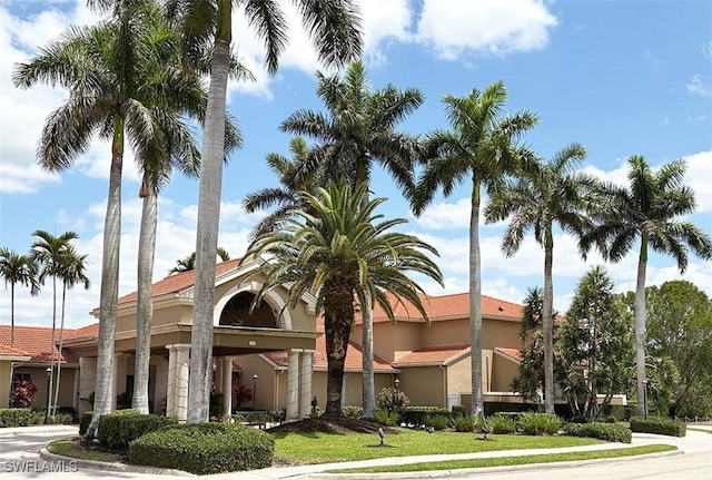 view of property