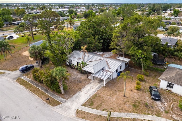 5863 Millay Ct, North Fort Myers, FL 33903 - aerial perspective of suburban area