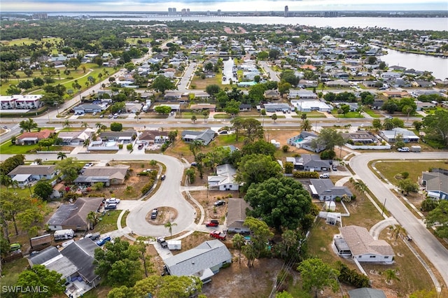 5863 Millay Ct, North Fort Myers, FL 33903 - view of property location featuring a nearby body of water, nearby suburban area, and a notable bridge