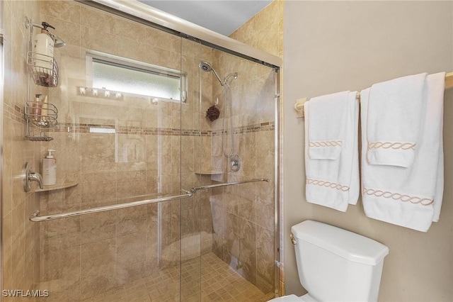 813 Saint Andrews Blvd, Naples, FL 34113 - bathroom with a shower stall and toilet