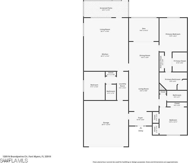 1309 N Brandywine Cir, Fort Myers, FL 33919 - photo 32
