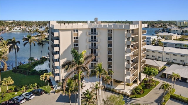 2150 Gulf Shore Blvd N Unit 701, Naples, FL 34103 - view of apartment building / complex featuring a water view