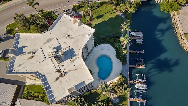 2150 Gulf Shore Blvd N Unit 701, Naples, FL 34103 - bird's eye view of a nearby body of water and a pool