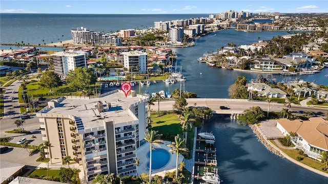 2150 Gulf Shore Blvd N Unit 701, Naples, FL 34103 - view of urban area featuring a large body of water