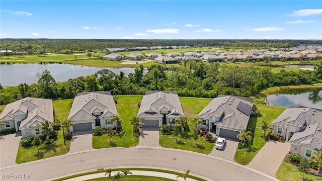 14860 Cherry Blossom Way, Punta Gorda, FL 33955 - aerial perspective of suburban area featuring a large body of water
