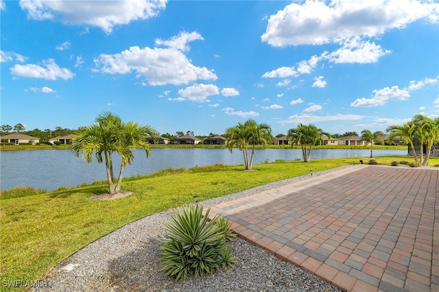 water view with nearby suburban area