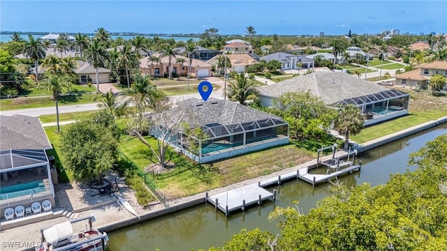 1976 San Marco Rd, Marco Island, FL 34145 - aerial perspective of suburban area featuring a nearby body of water