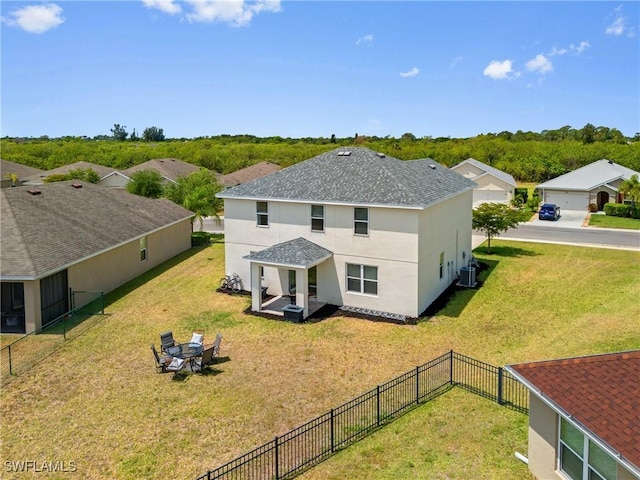 8118 Gopher Tortoise Trl, Lehigh Acres, FL 33972 - aerial view of property and surrounding area