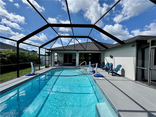 2639 SW 5th St, Cape Coral, FL 33991 - swimming pool with a patio area and a lanai