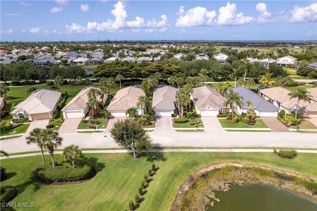 2664 Astwood Ct, Cape Coral, FL 33991 - aerial view of residential area featuring a large body of water