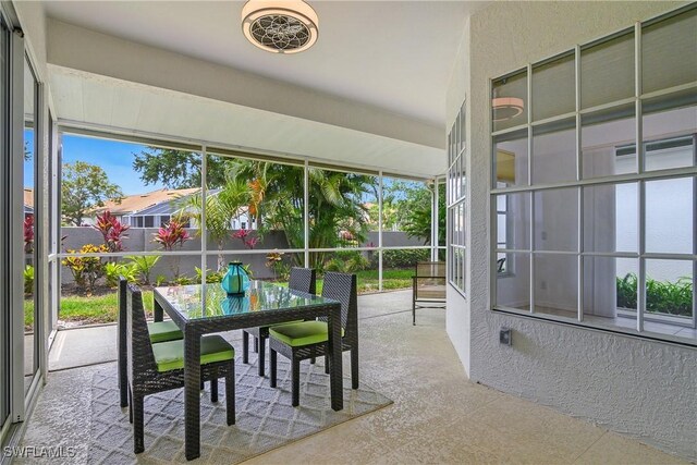 170 Vista Ln, Naples, FL 34119 - view of sunroom / solarium