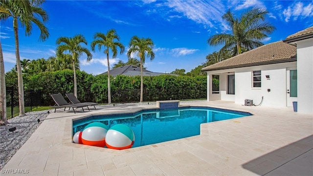 3936 Deep Passage Way, Naples, FL 34109 - view of pool with a patio area and fence