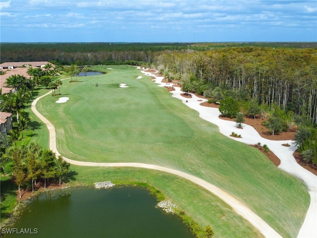 17961 Bonita National Blvd Unit 514, Bonita Springs, FL 34135 - drone / aerial view of a large body of water and a golf club