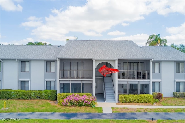9950 Sailview Ct Unit 14, Fort Myers, FL 33905 - view of building exterior with stairs