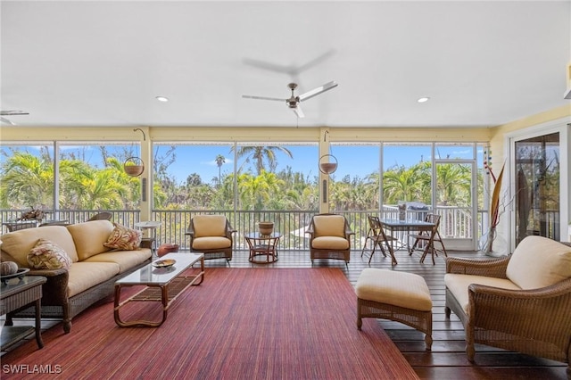 3008 Turtle Gait Ln, Sanibel, FL 33957 - sunroom with wood finished floors