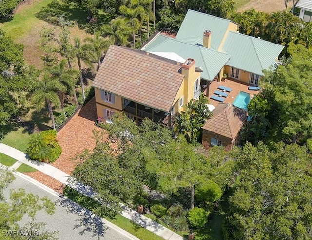 1419 Hemingway Pl, Naples, FL 34103 - aerial view of property and surrounding area