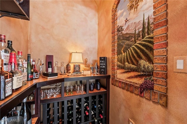 1419 Hemingway Pl, Naples, FL 34103 - wine room with a dry bar