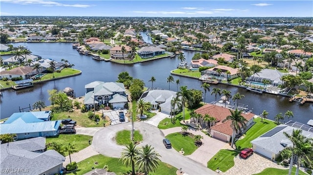 2005 SE 21st St, Cape Coral, FL 33990 - aerial perspective of suburban area featuring a large body of water
