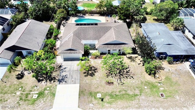 844 106th Ave N, Naples, FL 34108 - aerial view of a pool