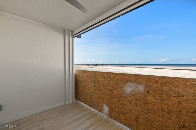 7400 Estero Blvd Unit 125, Fort Myers Beach, FL 33931 - balcony with view of water and beach