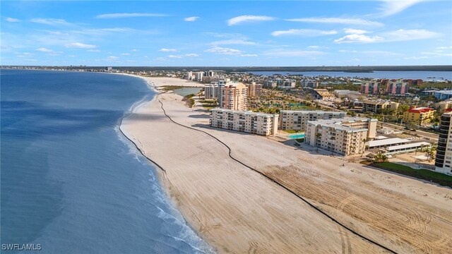 7400 Estero Blvd Unit 125, Fort Myers Beach, FL 33931 - view of urban area with waterfront with a beach