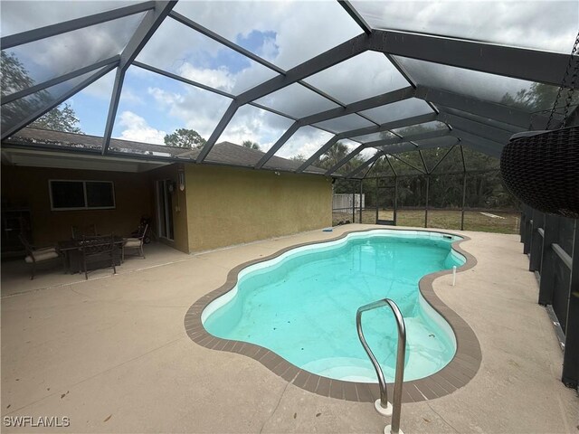 4335 18th Ave SE, Naples, FL 34117 - swimming pool with a patio and a lanai