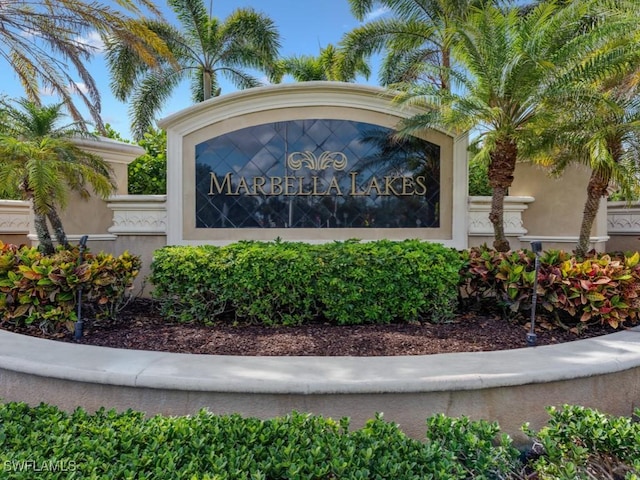 6536 Monterey Pt Unit 201, Naples, FL 34105 - view of community sign