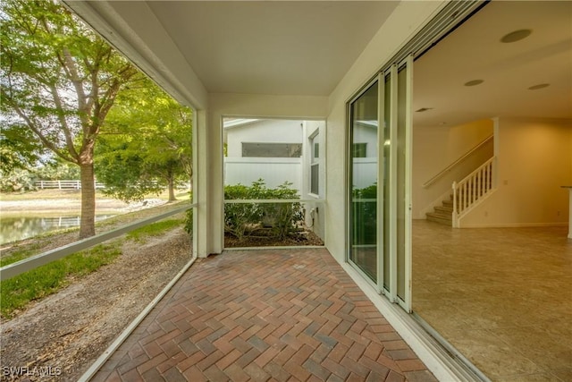 19530 Bowring Park Rd Unit 106, Fort Myers, FL 33967 - view of unfurnished sunroom