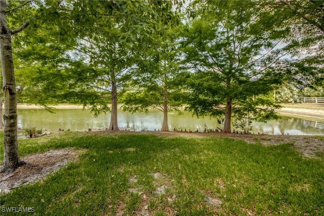 19530 Bowring Park Rd Unit 106, Fort Myers, FL 33967 - view of yard featuring a water view