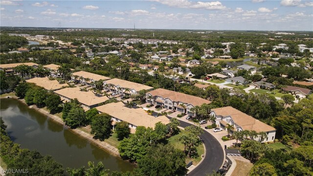 19530 Bowring Park Rd Unit 106, Fort Myers, FL 33967 - aerial overview of property's location featuring a nearby body of water and nearby suburban area